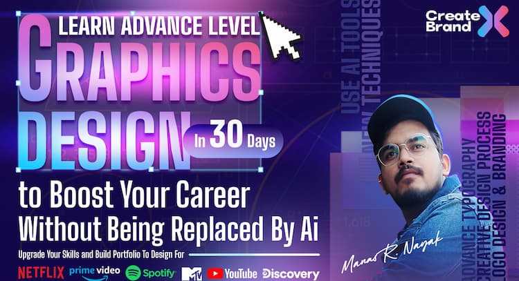 course | Boost Your Creativity and Master Advanced Graphic Design in Just 30 Days - Stay Ahead of the AI Revolution and Elevate Your Career!